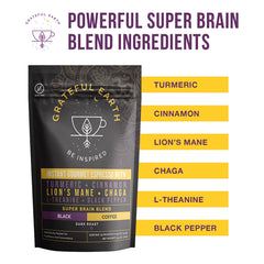 Grateful Earth Dark Roast Instant Espresso Blend — Bag of specialty roast coffee from Origin Unknown with notes of Rich Flavors — image 6