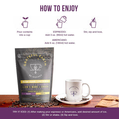 Grateful Earth Dark Roast Instant Espresso Blend — Bag of specialty roast coffee from Origin Unknown with notes of Rich Flavors — image 8