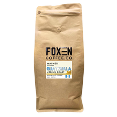 Two-pound whole-bean Foxen Guatemala Pacamara coffee bag