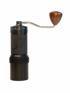 Turin H63 63mm conical burr hand grinder – side view