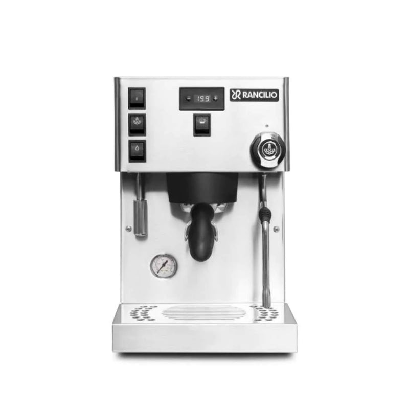Rancilio Silvia Pro X espresso machine in stainless steel