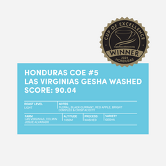 Bean & Bean Honduras COE #5 Gesha Coffee — producer or origin detail, image 2