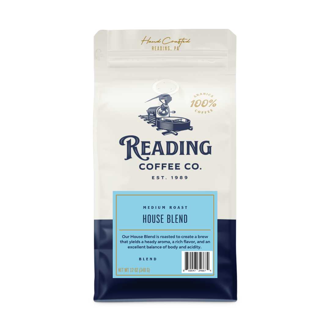 Bag of specialty roast coffee from Blend with notes of Rich Flavors