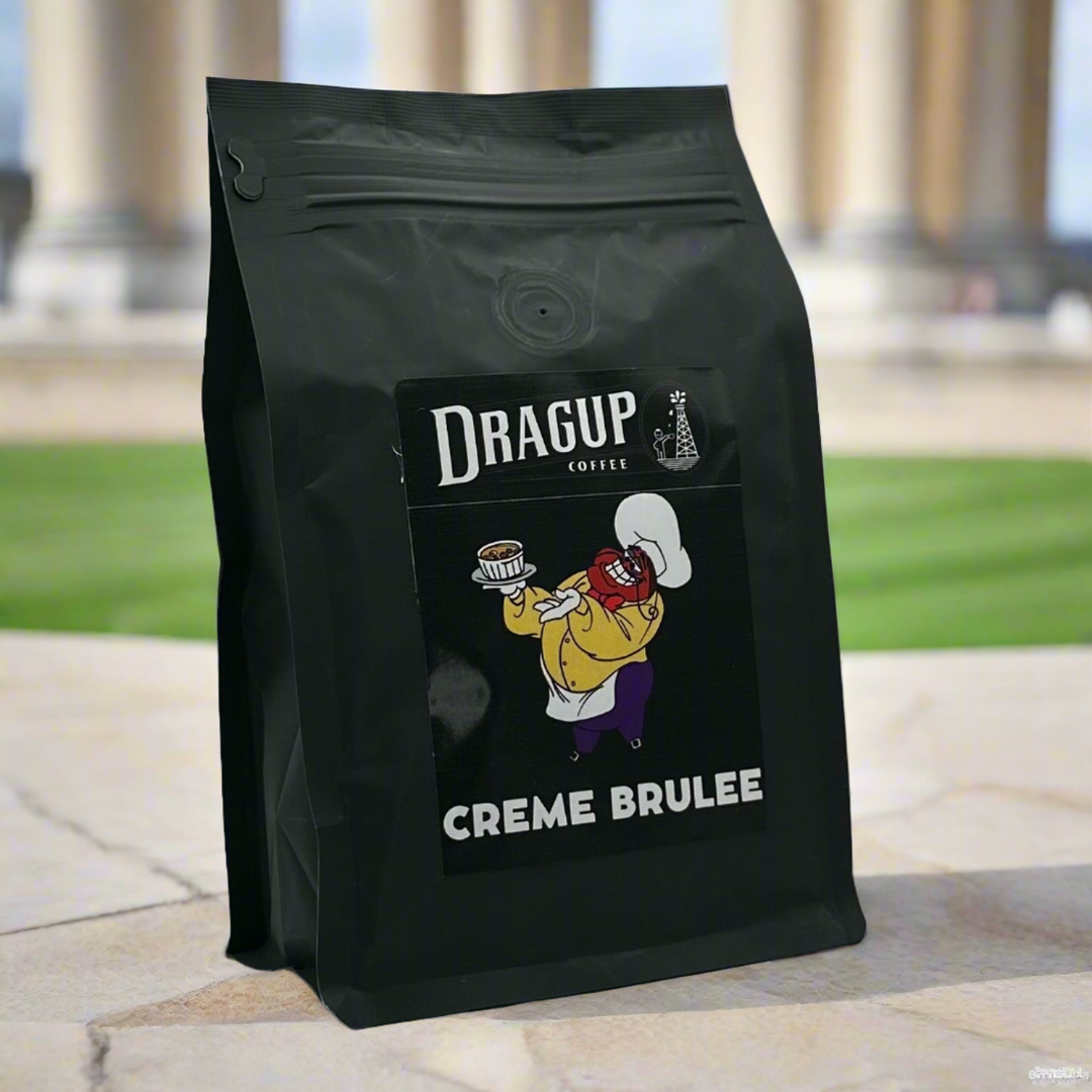Bag of medium roast coffee from Origin Unknown with notes of Rich Flavors
