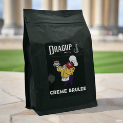Drag Up Crème Brûlée Flavored Coffee — Bag of medium roast coffee from Origin Unknown with notes of Rich Flavors — image 1