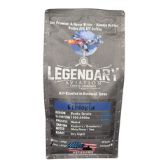 Legendary Aviation Mooney Anomaly Ethiopia Coffee — Bag of specialty roast coffee from Origin Unknown with notes of Rich Flavors — image 3