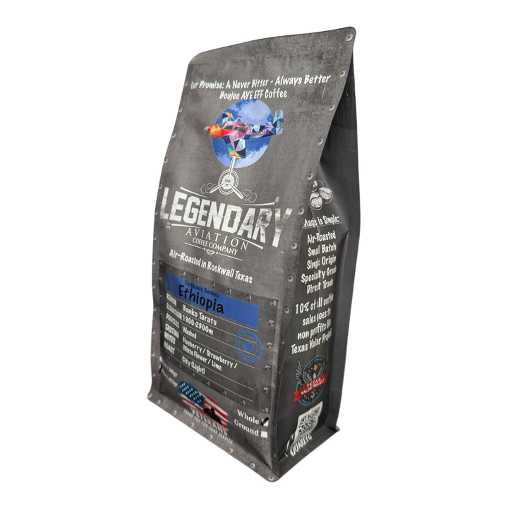 Bag of specialty roast coffee from Origin Unknown with notes of Rich Flavors