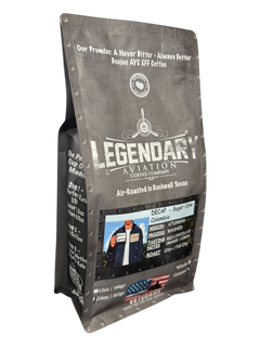Legendary Aviation FAA Agent Colombia Sugarcane Decaf — Bag of specialty roast coffee from Origin Unknown with notes of Rich Flavors — image 4