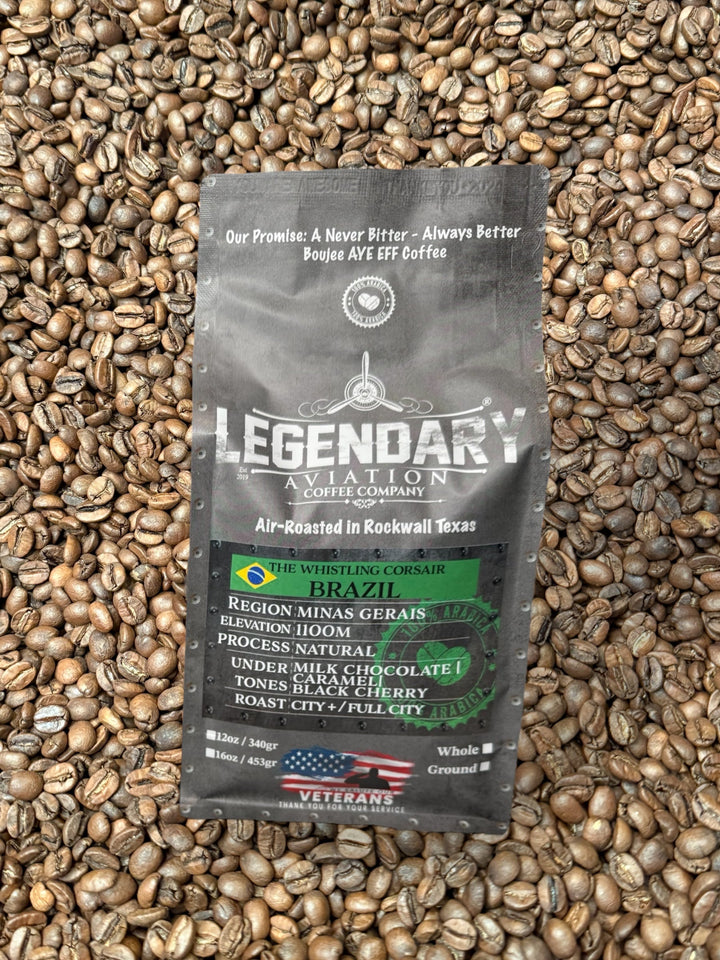 Bag of specialty roast coffee from Origin Unknown with notes of Rich Flavors