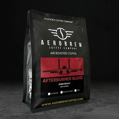 Aerobrew Afterburner Blend bag with red label