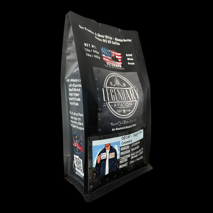 Bag of specialty roast coffee from Origin Unknown with notes of Rich Flavors