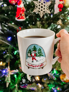 Winter Wonderland flavored coffee bag alternate lifestyle view