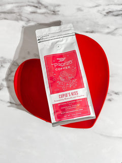 Cupid's Kiss flavored coffee lifestyle image three