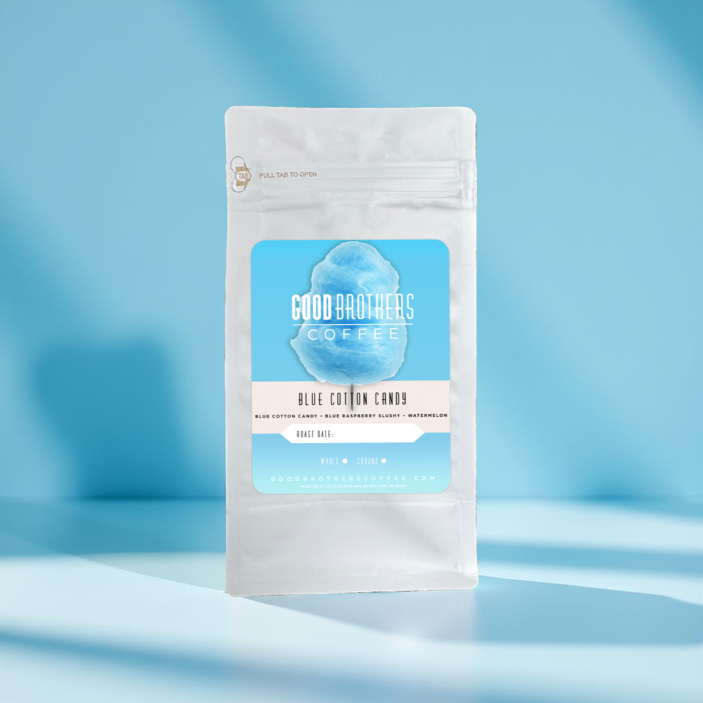 Blue Cotton Candy - Green Beans -