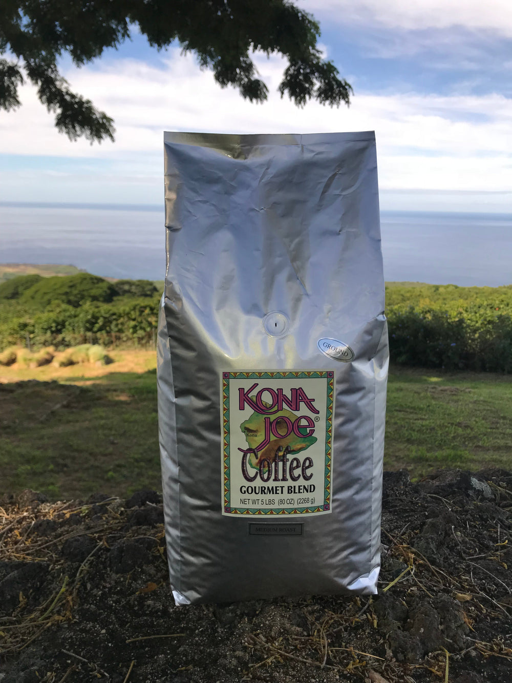 Bag of specialty roast coffee from Origin Unknown with notes of Rich Flavors