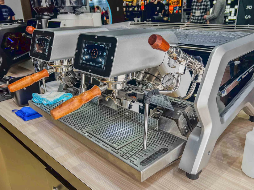 OPEN BOX - Wendougee DMantis Dual Group Espresso Machine - Used at SCA Expo