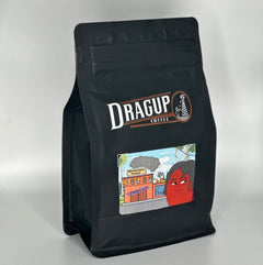 Drag Up Toasted Marshmallow Flavored Coffee — Bag of medium roast coffee from Origin Unknown with notes of Rich Flavors — image 1