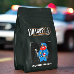 Drag Up Donut Shop Medium Roast Coffee — Bag of medium roast coffee from Blend with notes of Rich Flavors — image 1