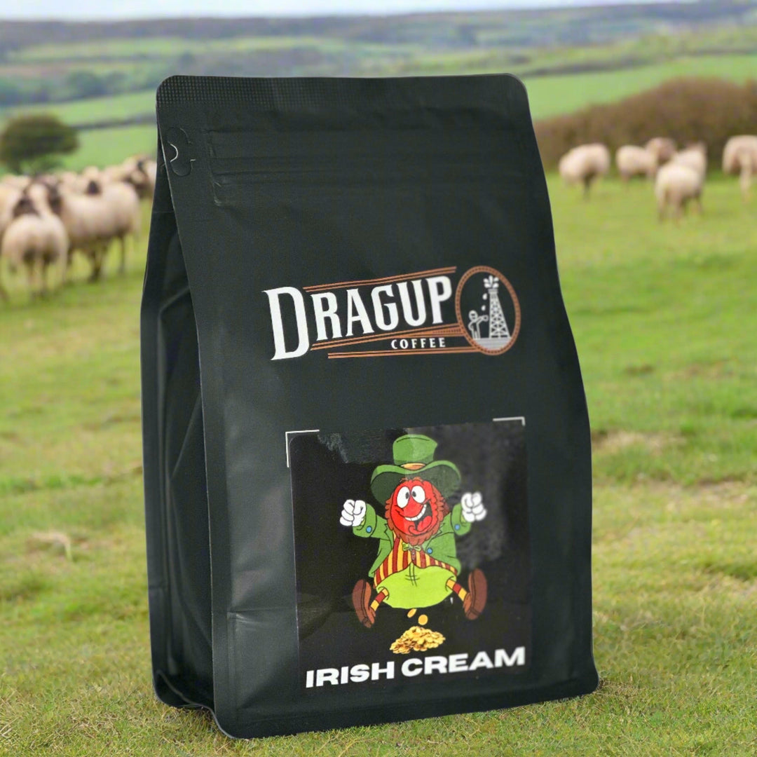 Bag of medium roast coffee from Origin Unknown with notes of Rich Flavors