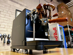 Espresso equipment product photograph