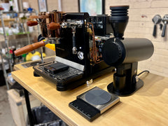 Espresso equipment product photograph