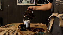 Coffee product photograph