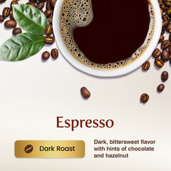 Kona Earth dark espresso roast coffee beans