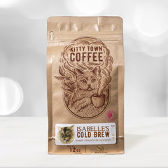 Isabelle’s Cold Brew Coffee Blend — front package on a white background