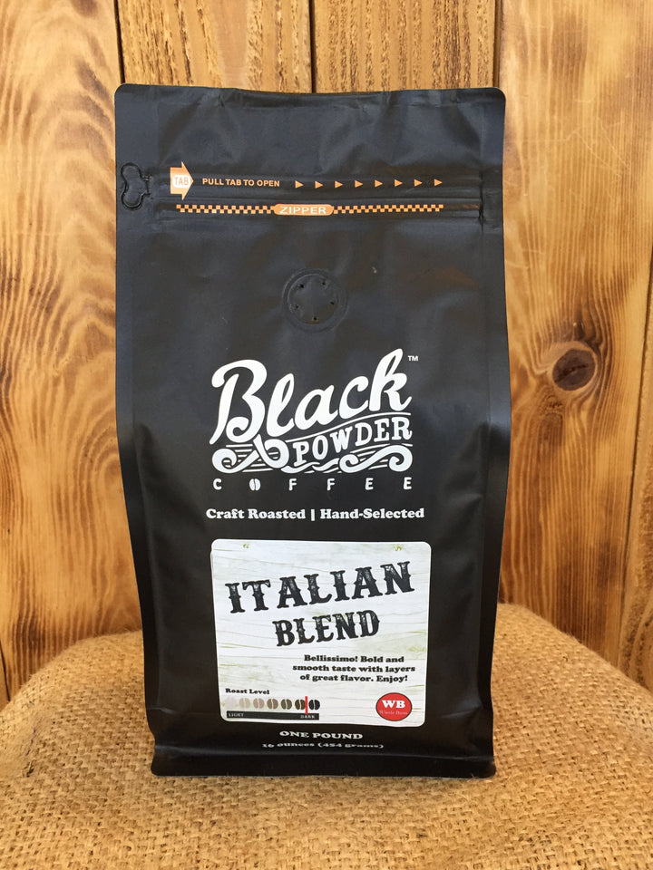 Bag of specialty roast coffee from Blend with notes of Rich Flavors