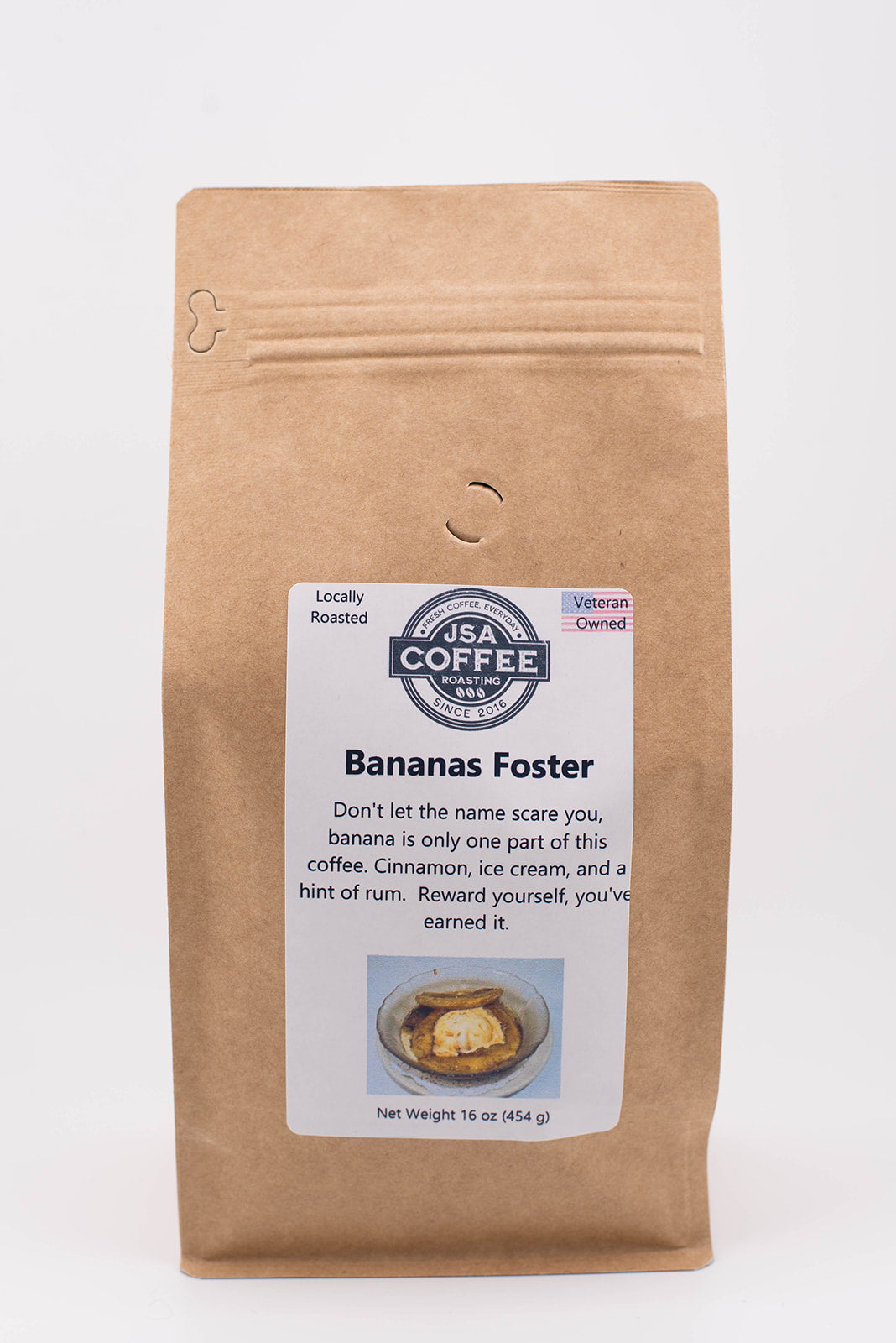 Bag of specialty roast coffee from Blend with notes of Rich Flavors