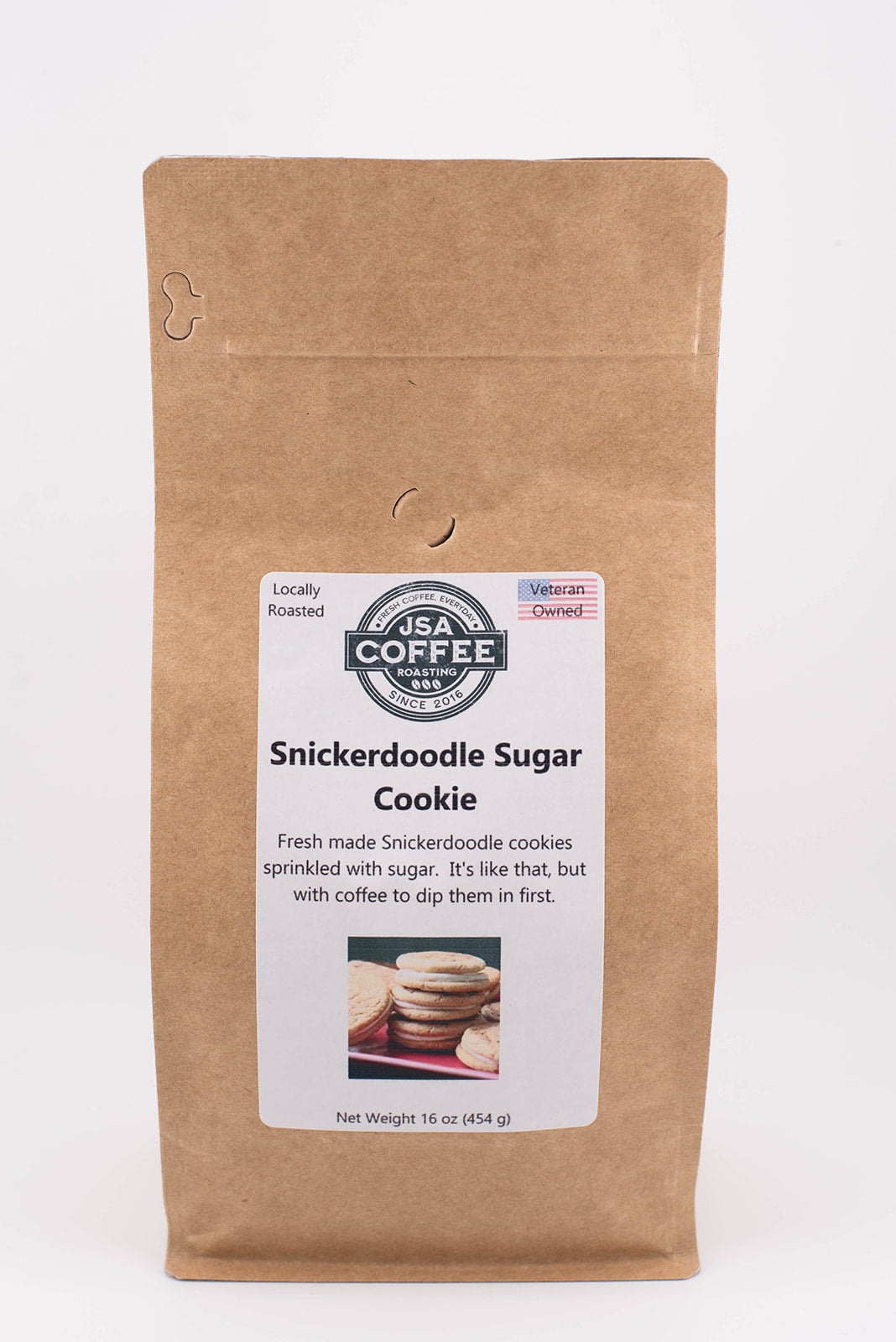 Bag of specialty roast coffee from Origin Unknown with notes of Rich Flavors