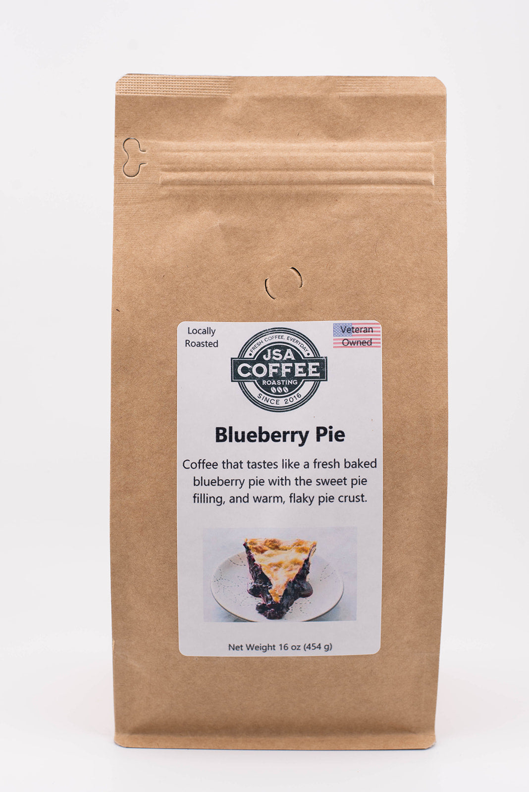 Bag of specialty roast coffee from Blend with notes of Fruity