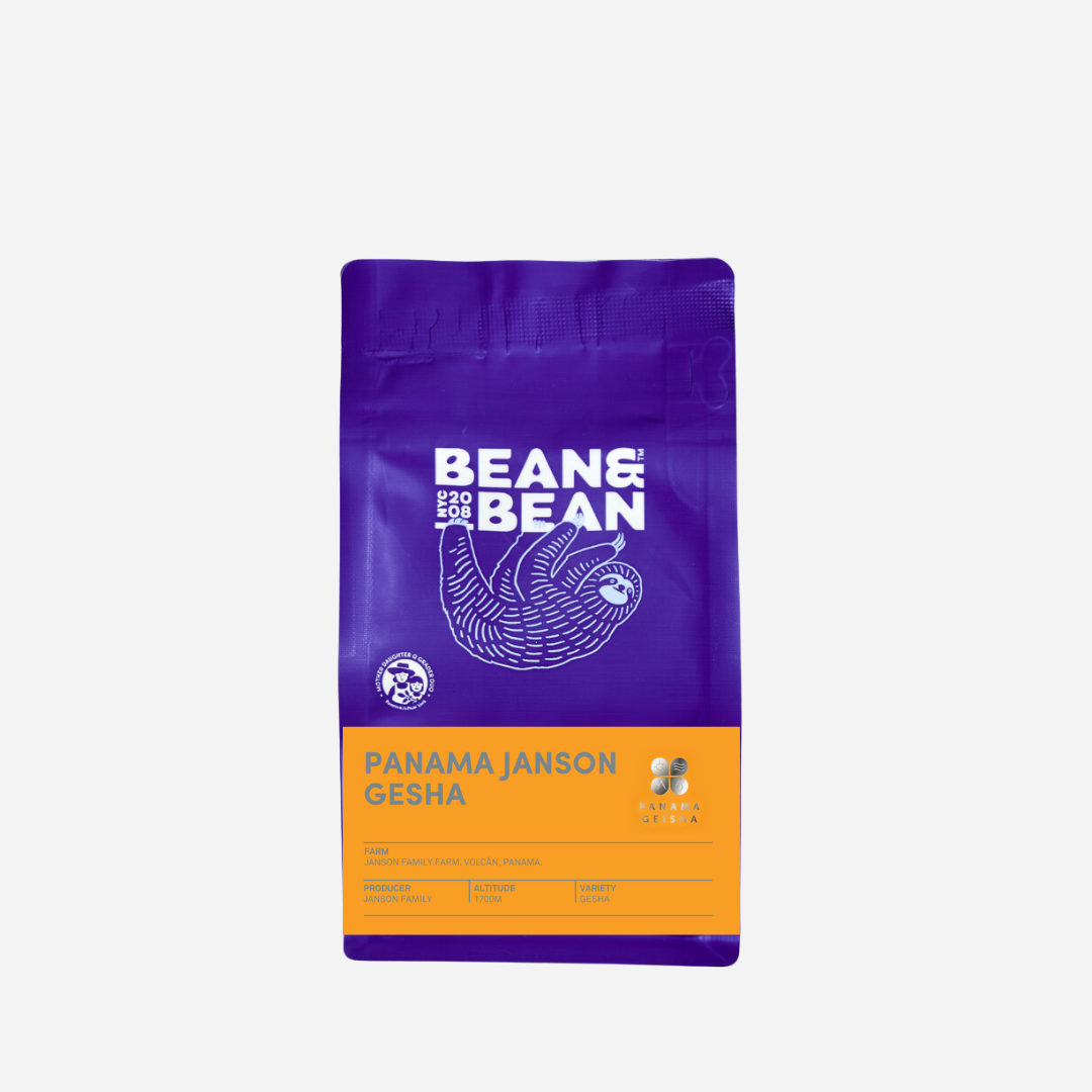 Bag of specialty roast coffee from Ethiopia with notes of Floral