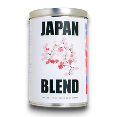 Japan Custom Medium-Dark Coffee Blend coffee tin product view