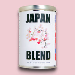 Japan Custom Medium-Dark Coffee Blend coffee package alternate view