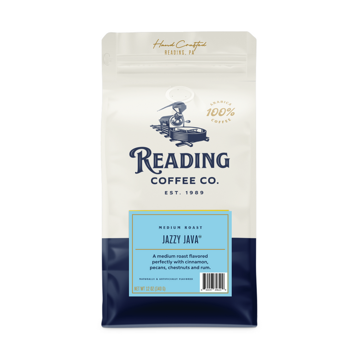 Bag of medium roast coffee from Origin Unknown with notes of Rich Flavors