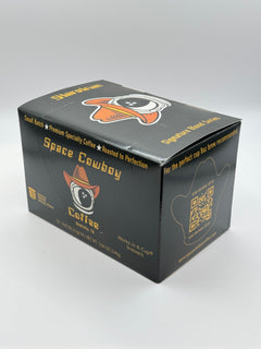 Space Cowboy pod box showing top and side panels