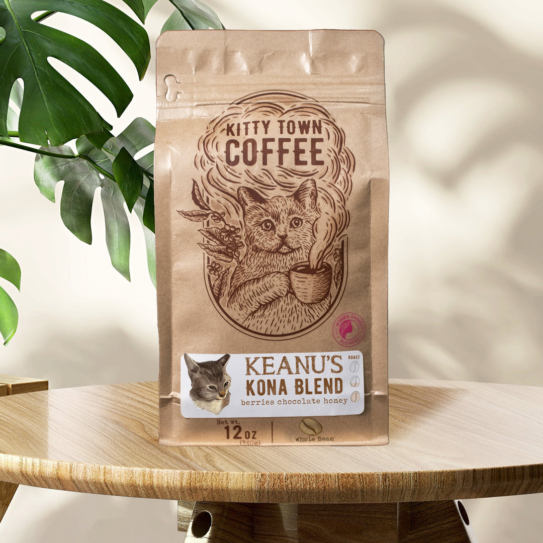 Bag of specialty roast coffee from Guatemala with notes of Rich Flavors