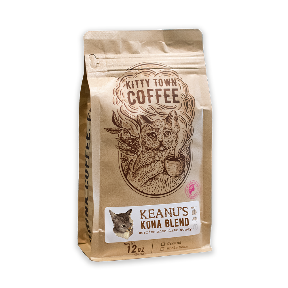Bag of specialty roast coffee from Guatemala with notes of Rich Flavors