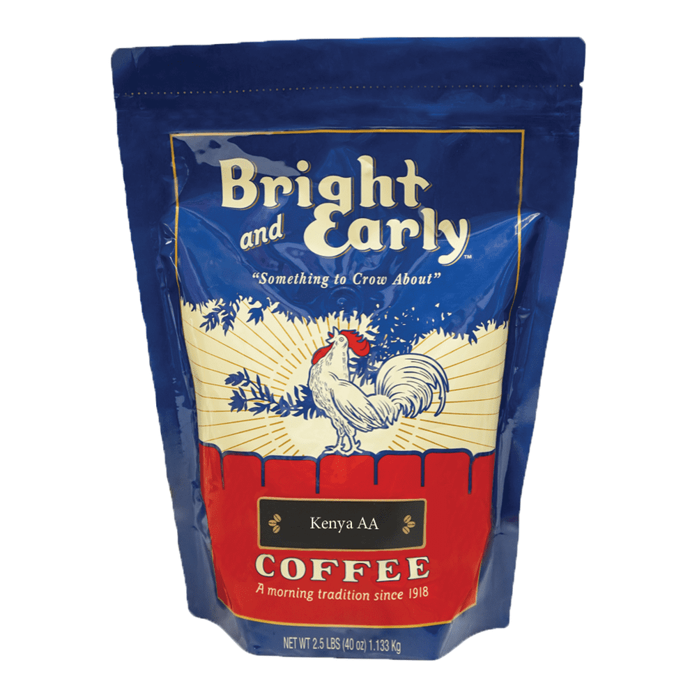 Bag of light roast coffee from Origin Unknown with notes of Fruity