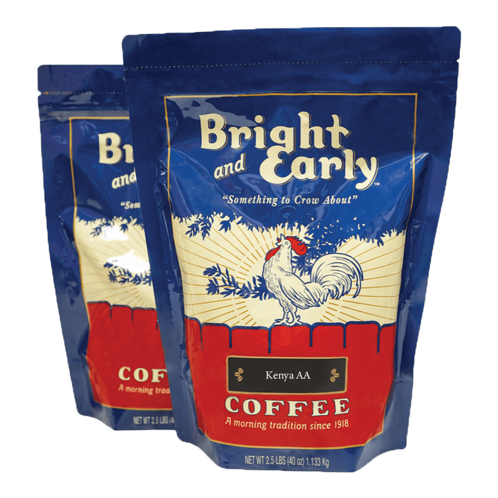 Bag of light roast coffee from Origin Unknown with notes of Fruity