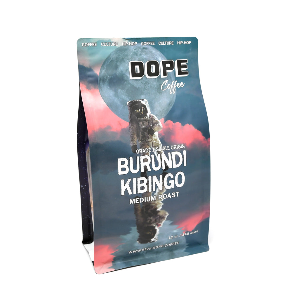 Bag of medium roast coffee from Origin Unknown with notes of Floral