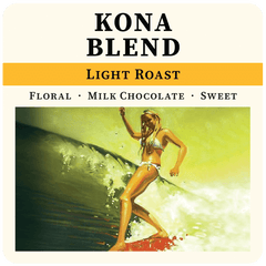 Kona Blend Light Roast Coffee coffee bag front