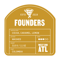 Founders by Portrait Coffee — coffee bag label, image 4 of 5