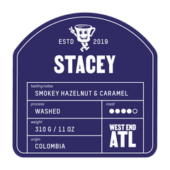 Stacey by Portrait Coffee — coffee bag label, image 3 of 4