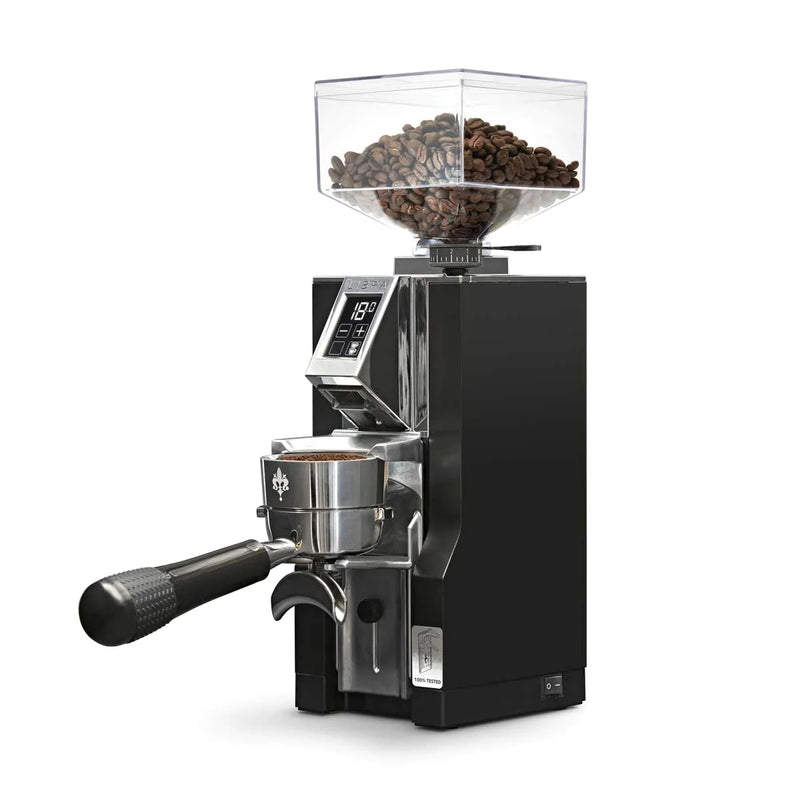 Eureka Mignon Libra 55 black grinder side view
