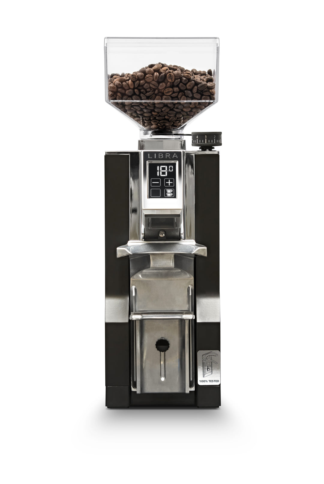 Eureka Mignon Libra 55mm Coffee Grinder Black