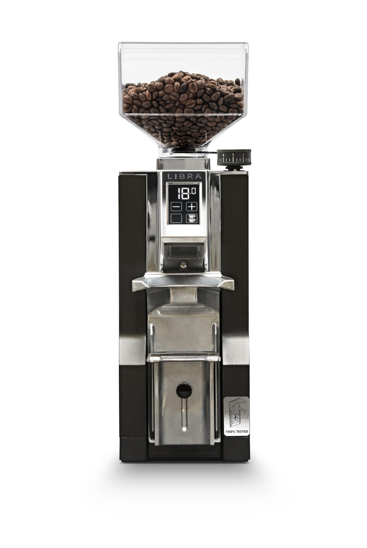 Eureka Mignon Libra 55mm Coffee Grinder Black