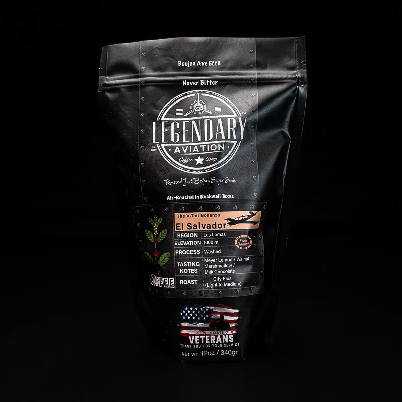 Bag of specialty roast coffee from Origin Unknown with notes of Rich Flavors