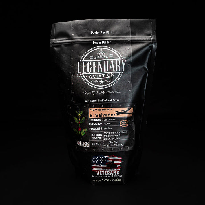 Bag of specialty roast coffee from Origin Unknown with notes of Rich Flavors